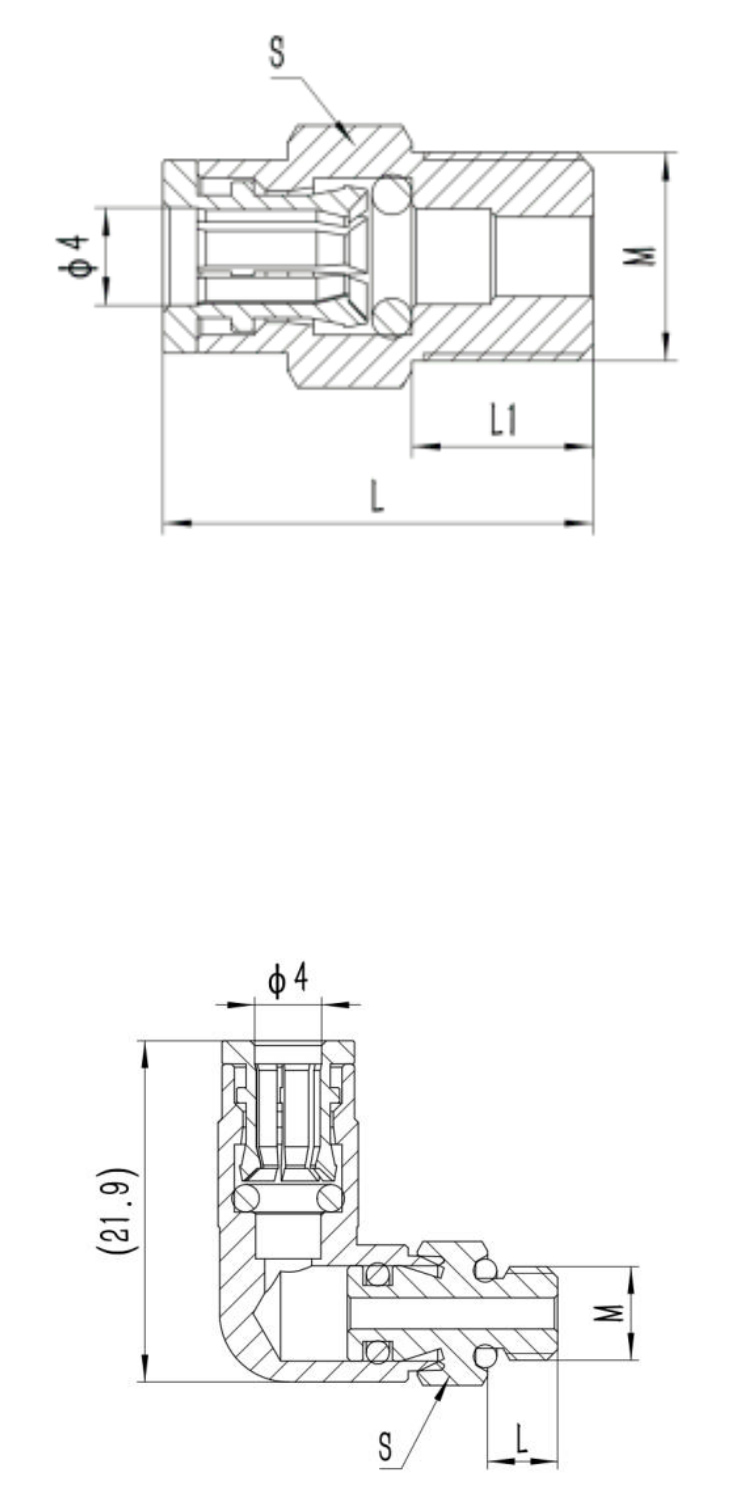 Conector neumático