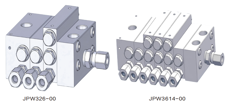 Distribuidor progresivo modular JPW3